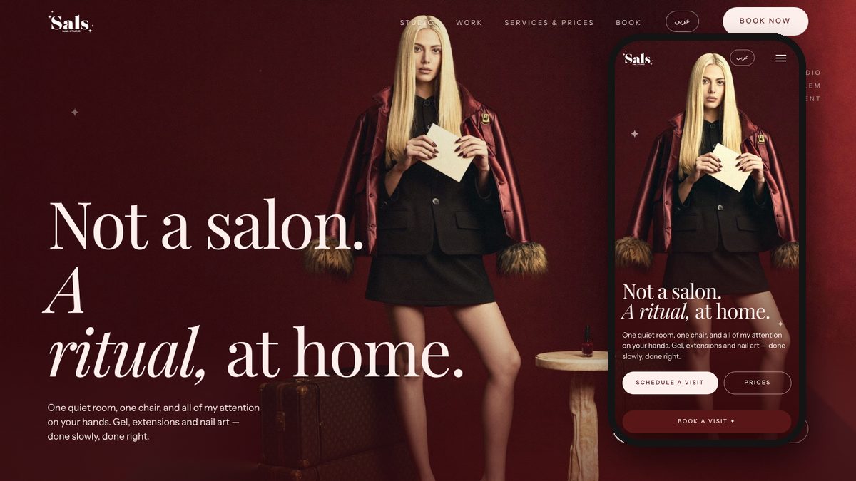 Sals Nail Studio — A ritual, at home